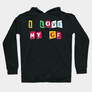 I Love My Girlfriend v5 Hoodie